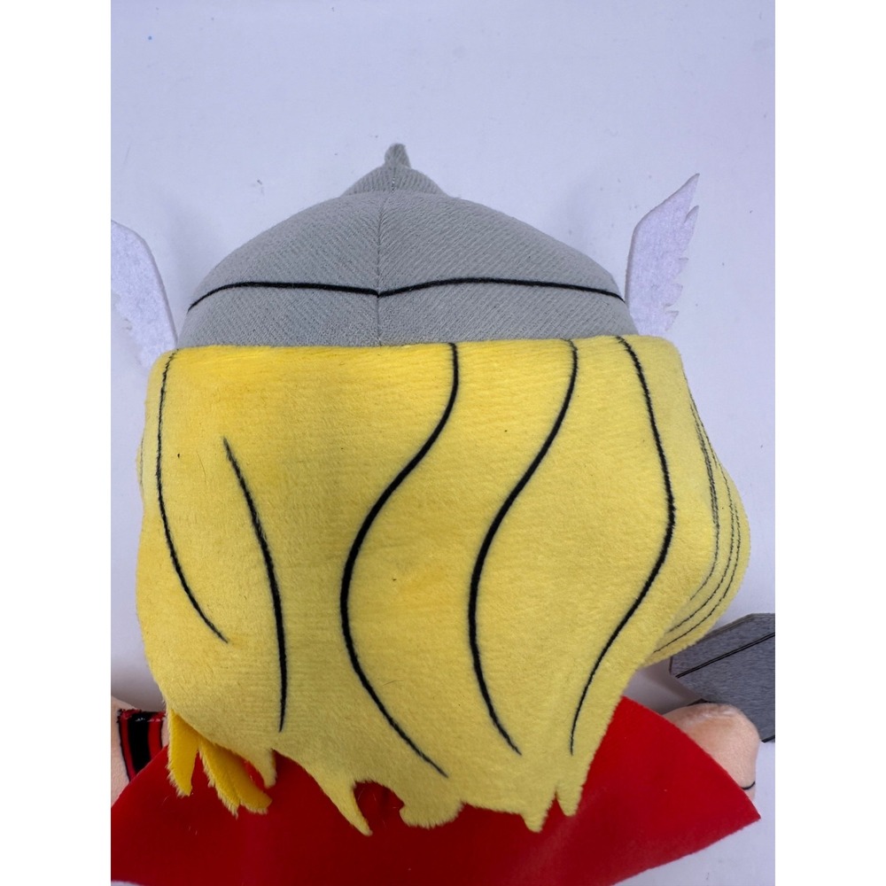 Bleacher Creatures 10" Marvel Kuricha Thor Plush with Hammer 2021 - Picture 9 of 13